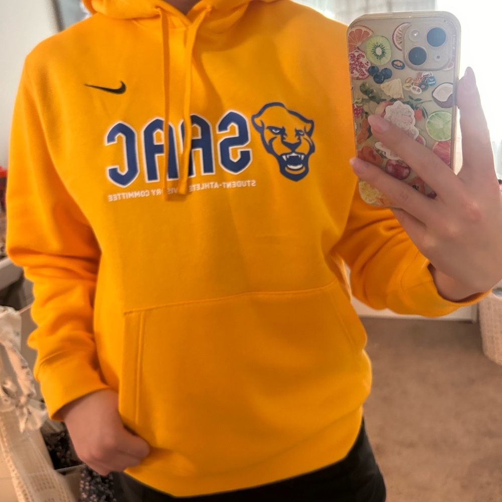 Nike Yellow SAAC Graphic Hoodie